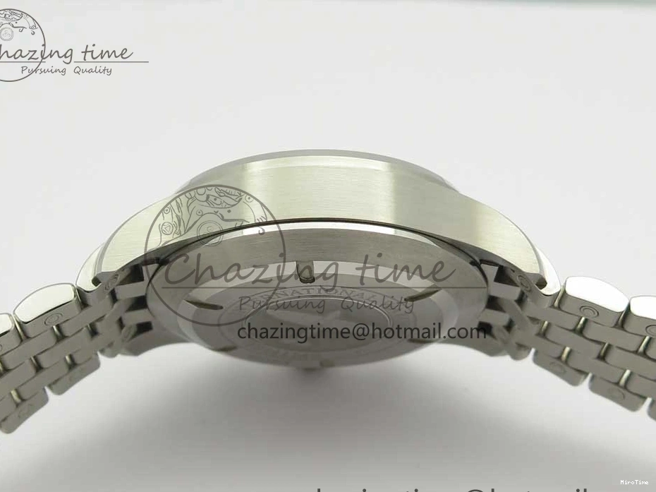 MIROTIME 0824 Stretchable Pilot Chrono 2016 IW377719 ZF 1:1 Best Edition Gray Dial on SS Bracelet A 7135
